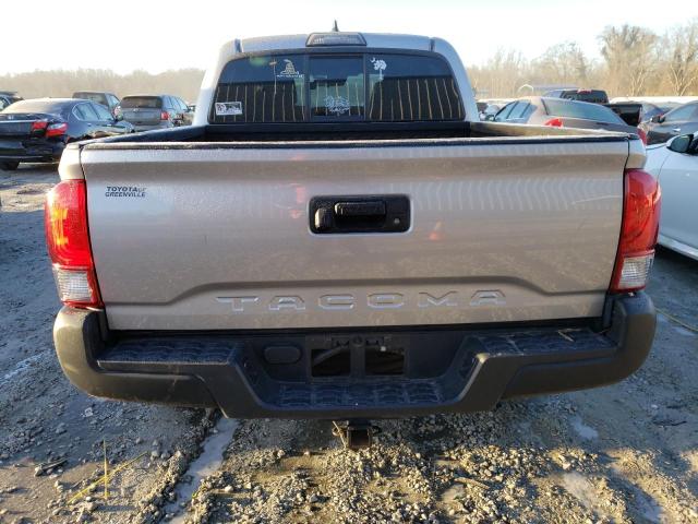 5TFAX5GN1JX103791 - 2018 TOYOTA TACOMA DOUBLE CAB GRAY photo 6