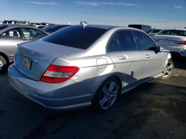 WDDGF8BBXAF402932 - 2010 MERCEDES-BENZ C 300 4MATIC SILVER photo 3