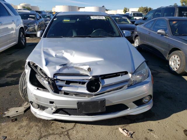 WDDGF8BBXAF402932 - 2010 MERCEDES-BENZ C 300 4MATIC SILVER photo 5