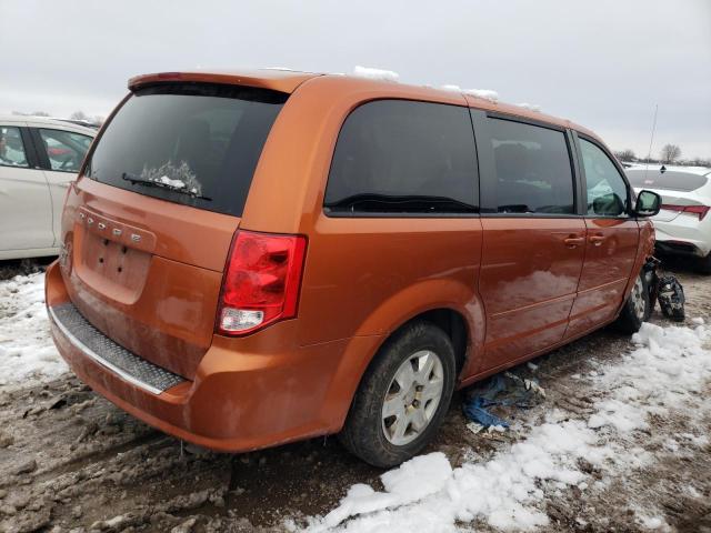 2D4RN4DG3BR757476 - 2011 DODGE GRAND CARA EXPRESS ORANGE photo 3