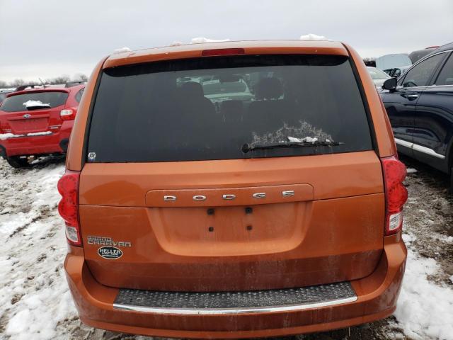 2D4RN4DG3BR757476 - 2011 DODGE GRAND CARA EXPRESS ORANGE photo 6