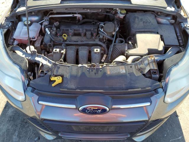 1FADP3F22EL414531 - 2014 FORD FOCUS SE GRAY photo 11