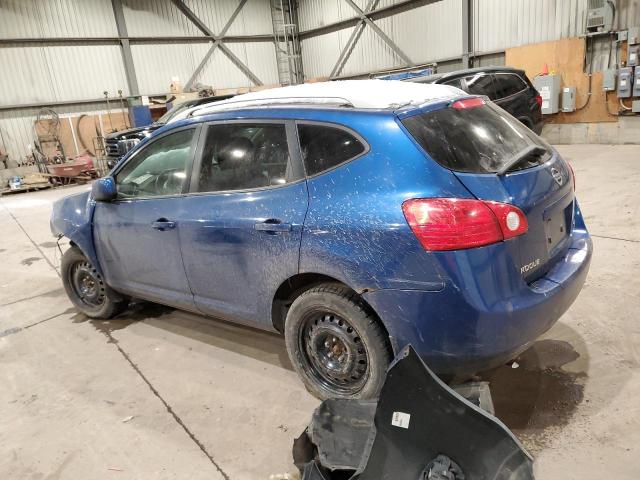 JN8AS58V78W127739 - 2008 NISSAN ROGUE S BLUE photo 2