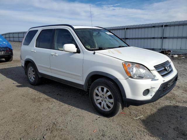 JHLRD78966C021145 - 2006 HONDA CR-V SE WHITE photo 4