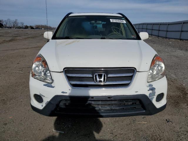 JHLRD78966C021145 - 2006 HONDA CR-V SE WHITE photo 5