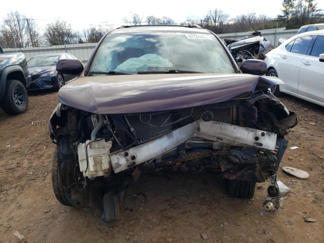 5TDBK3EH3CS140368 - 2012 TOYOTA HIGHLANDER BASE Bordeaux photo 5
