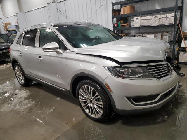 2LMPJ8LR0HBL44782 - 2017 LINCOLN MKX RESERVE SILVER photo 4