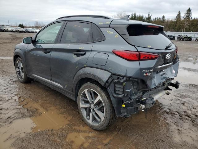 KM8K5CA58MU706861 - 2021 HYUNDAI KONA ULTIMATE GRAY photo 2