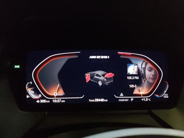 WBA13AL03M7H39745 - 2021 BMW M235XI WHITE photo 9