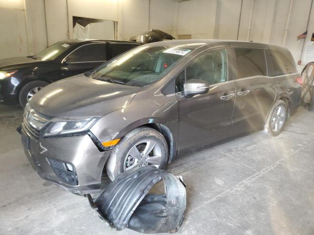 5FNRL6H72LB055851 - 2020 HONDA ODYSSEY EXL GRAY photo 1