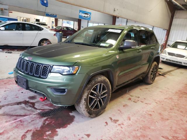 1C4RJFLGXMC823748 - 2021 JEEP GRAND CHER TRAILHAWK GREEN photo 1