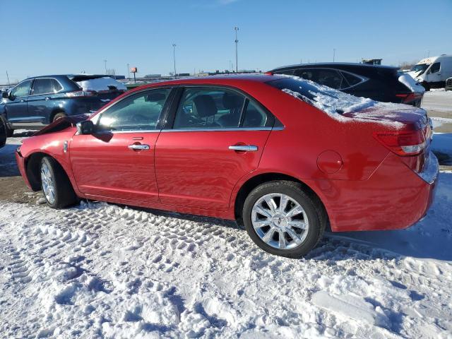 3LNHL2GC3BR772156 - 2011 LINCOLN MKZ RED photo 2