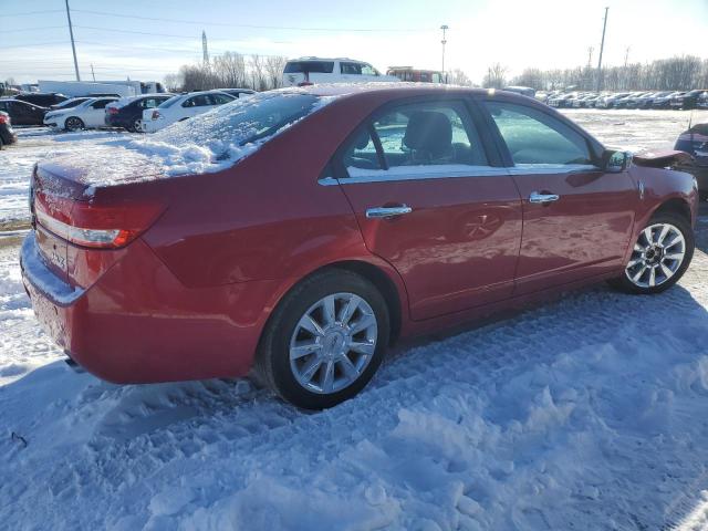 3LNHL2GC3BR772156 - 2011 LINCOLN MKZ RED photo 3