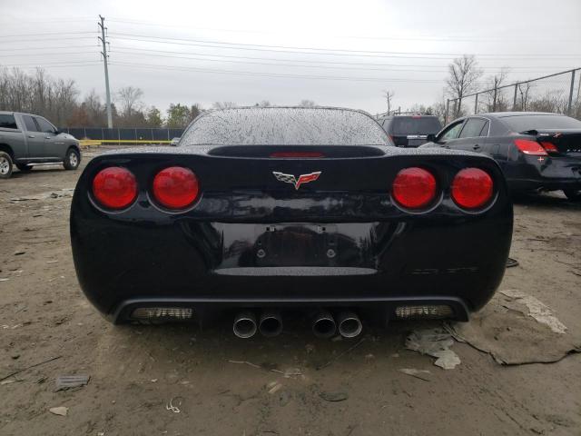 1G1YY26E785101456 - 2008 CHEVROLET CORVETTE Z06 BLACK photo 6