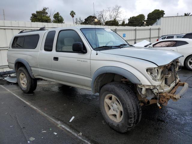 5TESN92N32Z009432 - 2002 TOYOTA TACOMA XTRACAB PRERUNNER ნაცრისფერი ფოტო 4