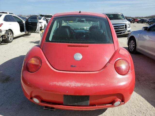 3VWFE21C82M448502 - 2002 VOLKSWAGEN NEW BEETLE TURBO S RED photo 6