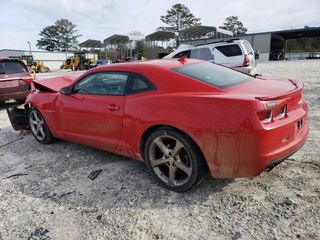 2G1FC1E30D9240258 - 2013 CHEVROLET CAMARO LT RED photo 2