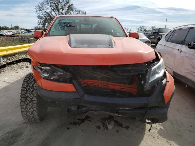 1GCGTEEN9K1300141 - 2019 CHEVROLET COLORADO ZR2 ORANGE photo 5
