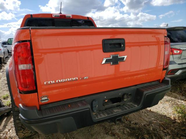 1GCGTEEN9K1300141 - 2019 CHEVROLET COLORADO ZR2 ORANGE photo 6