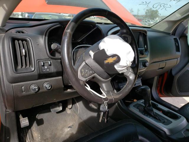 1GCGTEEN9K1300141 - 2019 CHEVROLET COLORADO ZR2 ORANGE photo 8