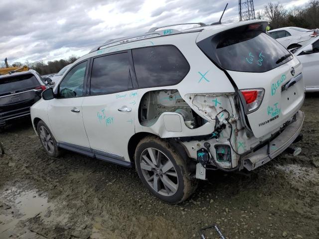 5N1AR2MM6FC641787 - 2015 NISSAN PATHFINDER S WHITE photo 2