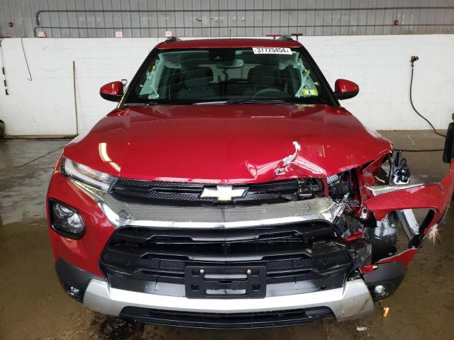 KL79MRSL8MB143356 - 2021 CHEVROLET TRAILBLAZE LT RED photo 5