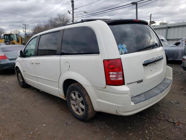 2A8HR54P18R833751 - 2008 CHRYSLER TOWN & COU TOURING WHITE photo 2