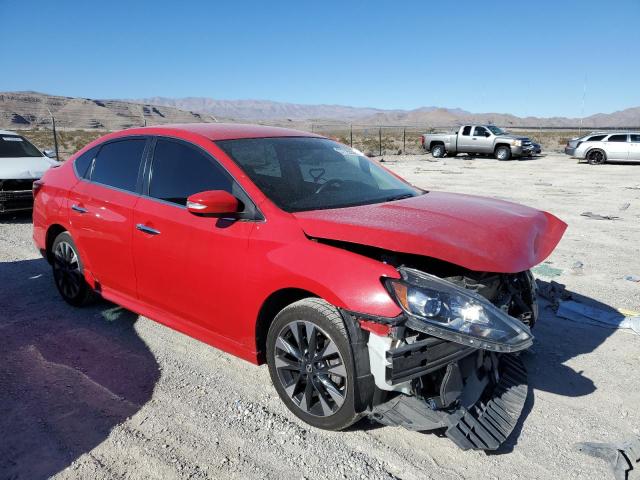 3N1AB7AP1KY375586 - 2019 NISSAN SENTRA S RED photo 4