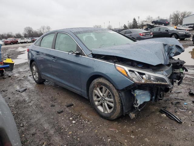 5NPE24AFXFH235785 - 2015 HYUNDAI SONATA SE BLUE photo 4