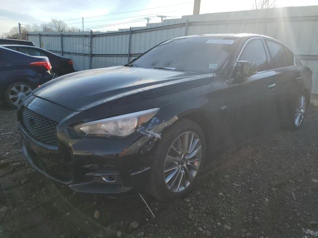 JN1EV7AR6HM836030 - 2017 INFINITI Q50 PREMIUM BLACK photo 1