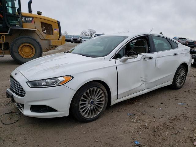 3FA6P0K98FR269153 - 2015 FORD FUSION TITANIUM WHITE photo 1