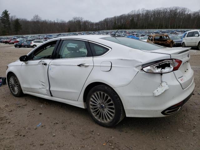 3FA6P0K98FR269153 - 2015 FORD FUSION TITANIUM WHITE photo 2