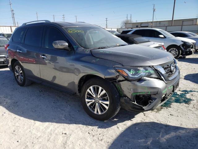 5N1DR2MN1KC629885 - 2019 NISSAN PATHFINDER S GRAY photo 4