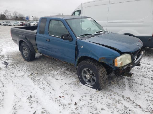 1N6ED26Y04C433855 - 2004 NISSAN FRONTIER KING CAB XE V6 BLUE photo 4