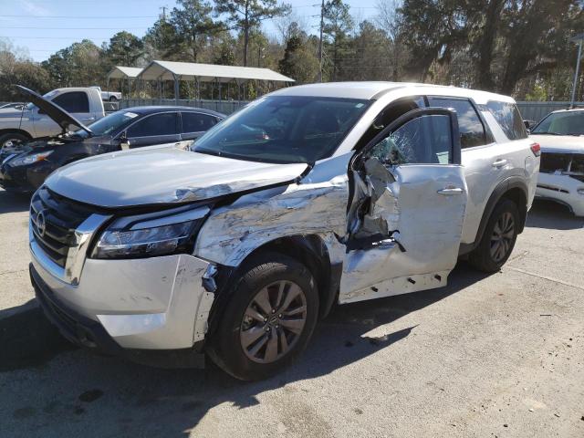 5N1DR3AA5NC230182 - 2022 NISSAN PATHFINDER S SILVER photo 1