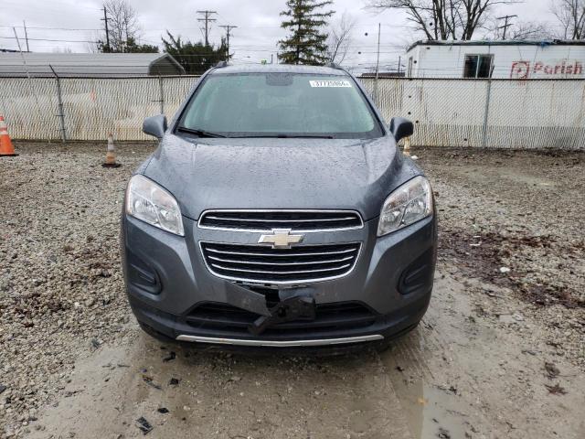 KL7CJLSB6FB118915 - 2015 CHEVROLET TRAX 1LT GRAY photo 5