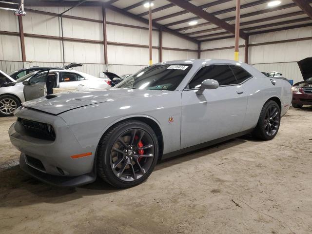 2C3CDZFJ1NH218655 - 2022 DODGE CHALLENGER R/T SCAT PACK GRAY photo 1