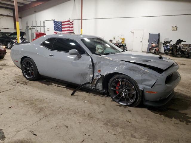 2C3CDZFJ1NH218655 - 2022 DODGE CHALLENGER R/T SCAT PACK GRAY photo 4