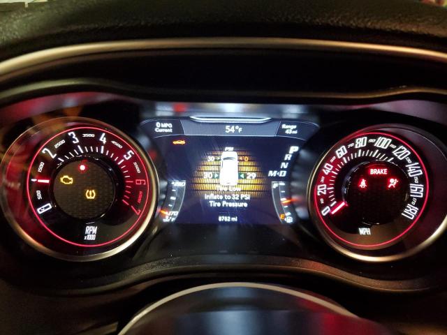 2C3CDZFJ1NH218655 - 2022 DODGE CHALLENGER R/T SCAT PACK GRAY photo 9