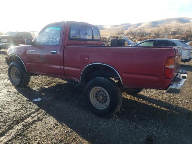 4TAUN61C6SZ009522 - 1995 TOYOTA TACOMA RED photo 2