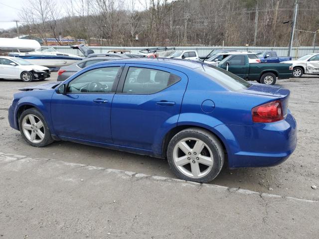 1C3CDZCB8DN507860 - 2013 DODGE AVENGER SXT BLUE photo 2