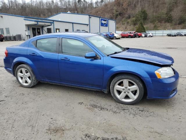 1C3CDZCB8DN507860 - 2013 DODGE AVENGER SXT BLUE photo 4