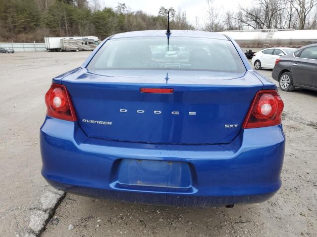 1C3CDZCB8DN507860 - 2013 DODGE AVENGER SXT BLUE photo 6