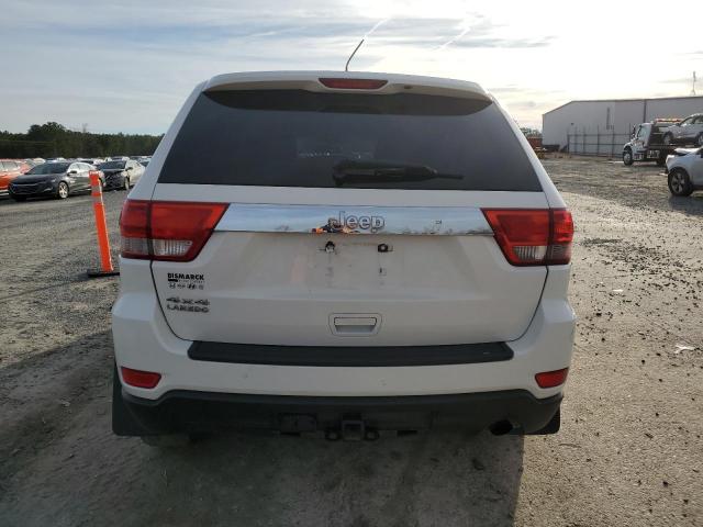 1C4RJFAG4CC136007 - 2012 JEEP GRAND CHER LAREDO WHITE photo 6