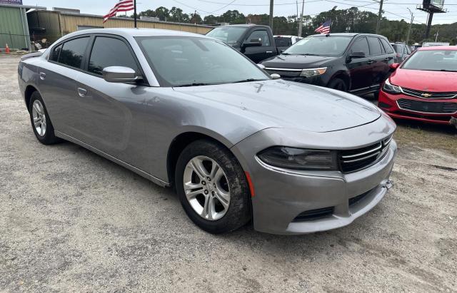 2C3CDXBGXFH812869 - 2015 DODGE CHARGER SE GRAY photo 1