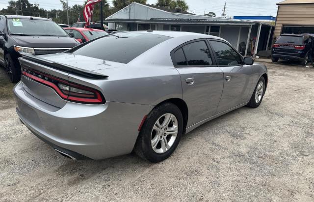 2C3CDXBGXFH812869 - 2015 DODGE CHARGER SE GRAY photo 4