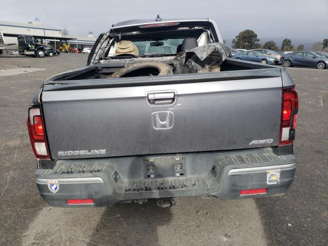 5FPYK3F61HB036732 - 2017 HONDA RIDGELINE RTL GRAY photo 6