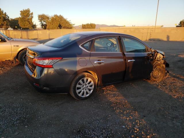 3N1AB7AP1DL789922 - 2013 NISSAN SENTRA S CHARCOAL photo 3