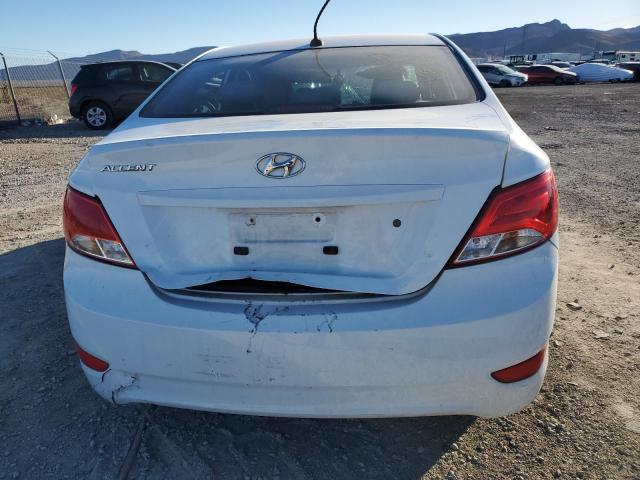 KMHCT4AE4HU169511 - 2017 HYUNDAI ACCENT SE WHITE photo 6