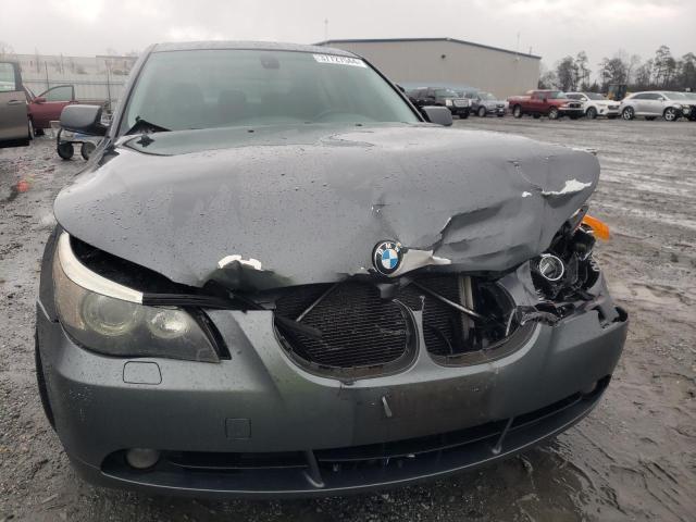 WBANA73515CR57405 - 2005 BMW 530 I GRAY photo 5